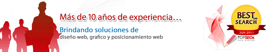 Mas de 10 a�os de experiencia en dise�o web y publicidad por internet